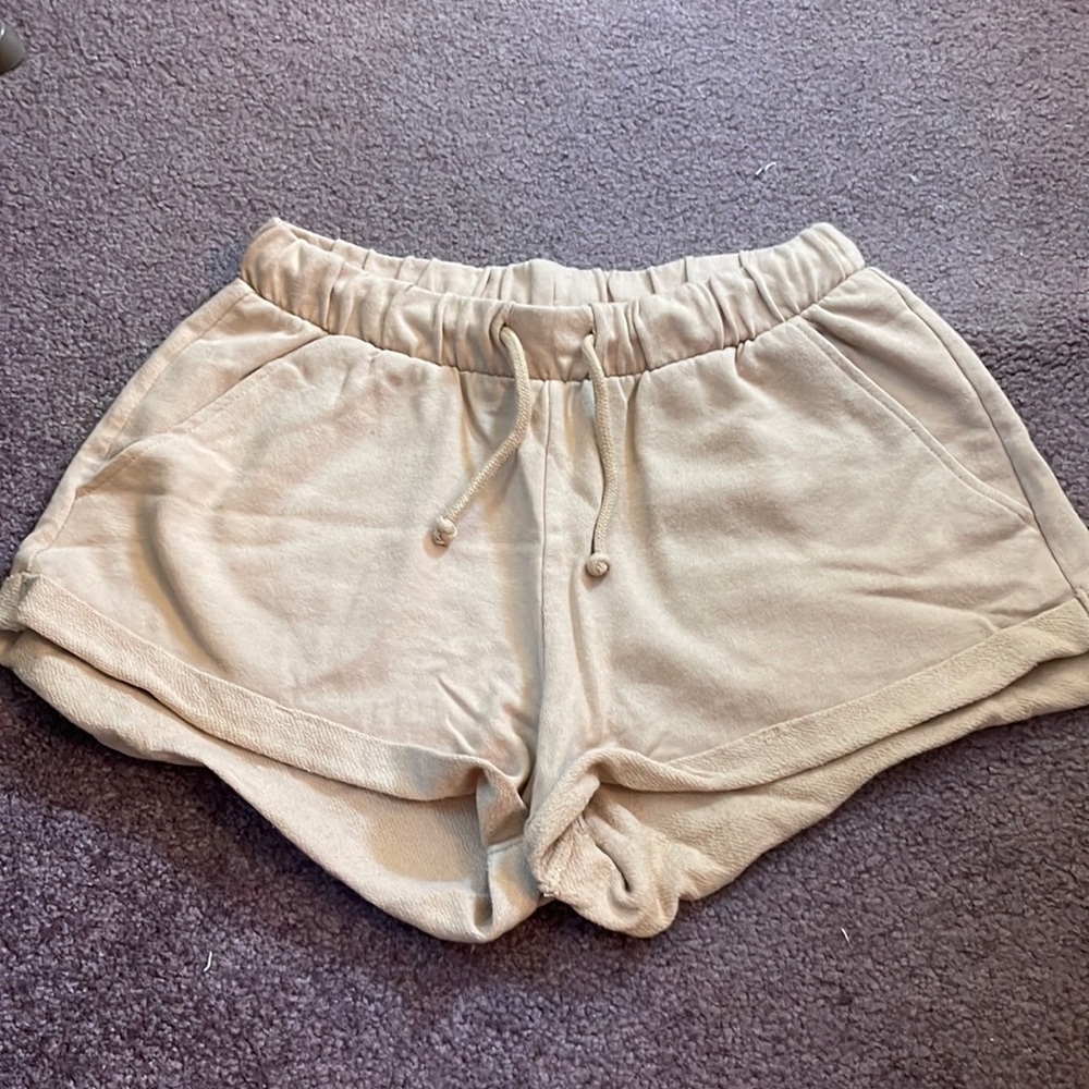 h and m cotton shorts